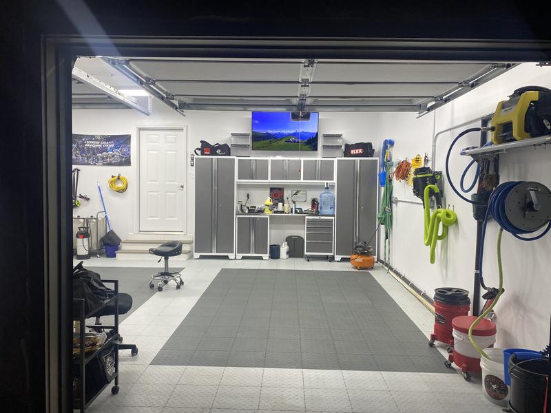 My home detailing garage!