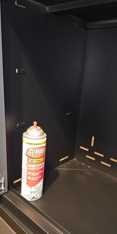 Bottom shelf position too low for common items. Next height is 6 1/4" up.
