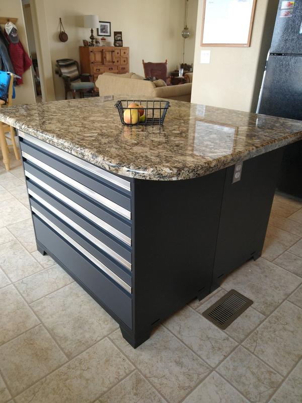 Snap on tool box kitchen deals island