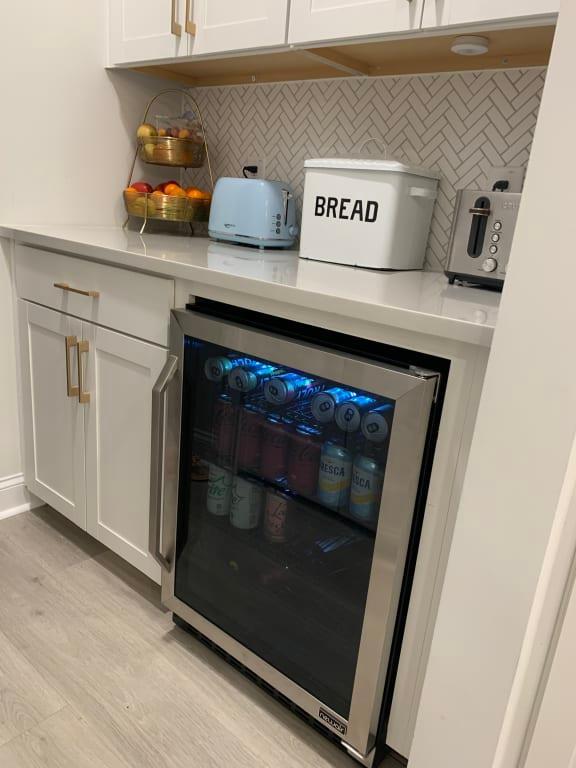 Butler's Pantry with Mini fridge