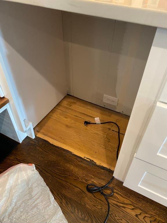 do not put this in a space under a countertop like pictured or the motor will freeze and stop working