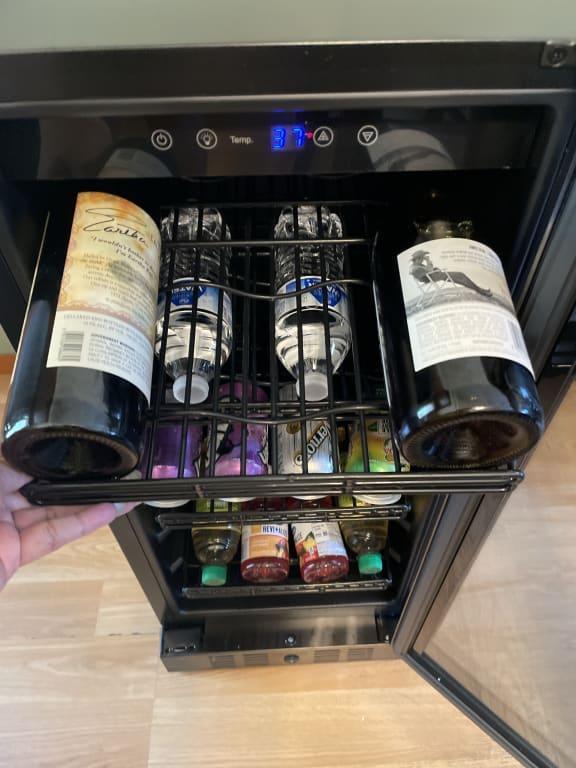 NewAir FlipShelfTM Beverage Fridge