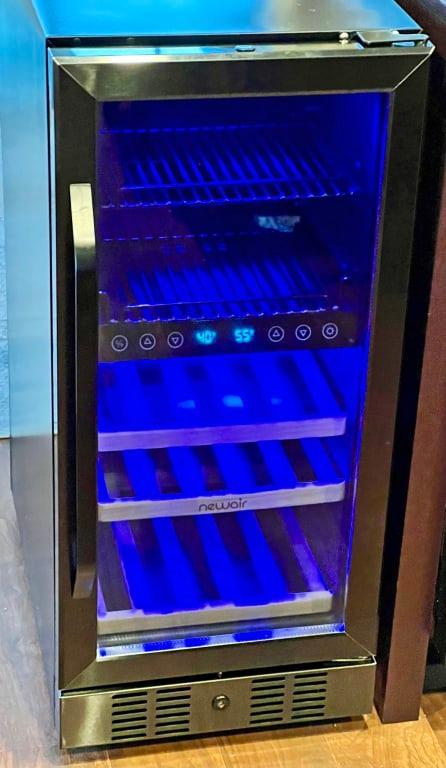 Newair 15 Inch Wine and Beverage Fridge - Model NWB057BSD0