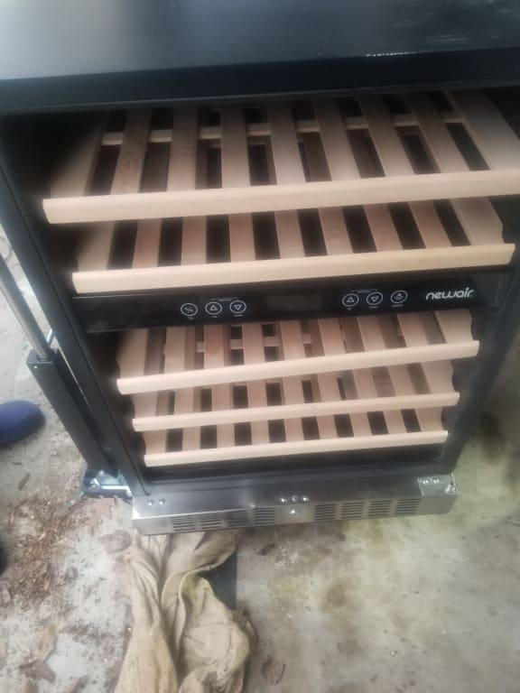 Still looking brand new except missing the door