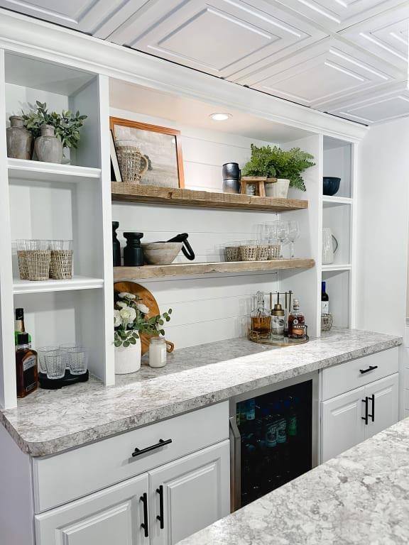 We absolutely LOVE how this fridge not only looks, but how well it functions in our newly renovated bar area.