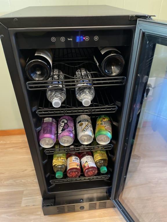 NewAir FlipShelfTM Beverage Fridge