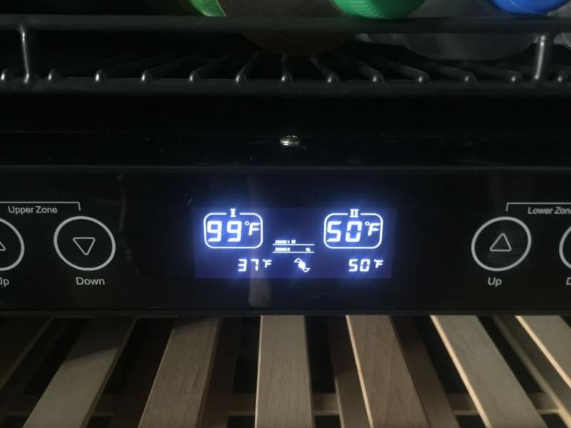 Temp indicator stuck on 99 degrees
