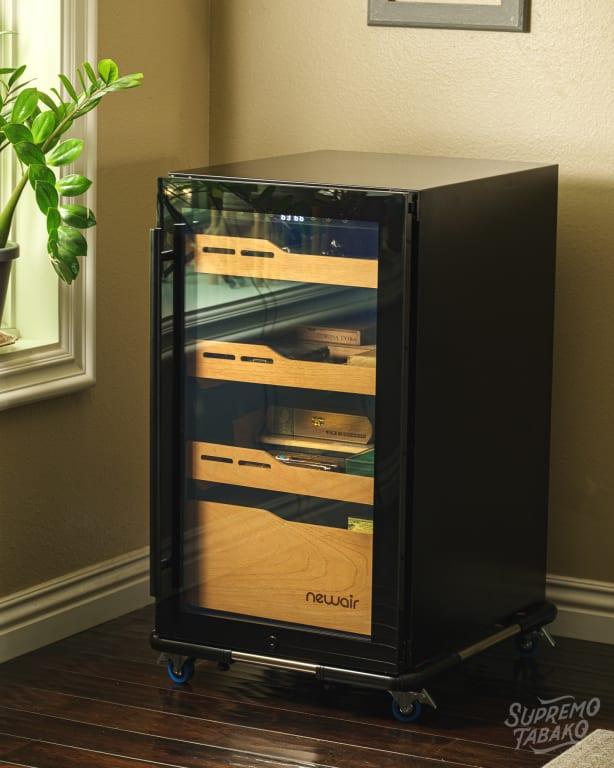 NewAir 34.25-in x 23.81-in x 23.62-in Black Freestanding Cabinet