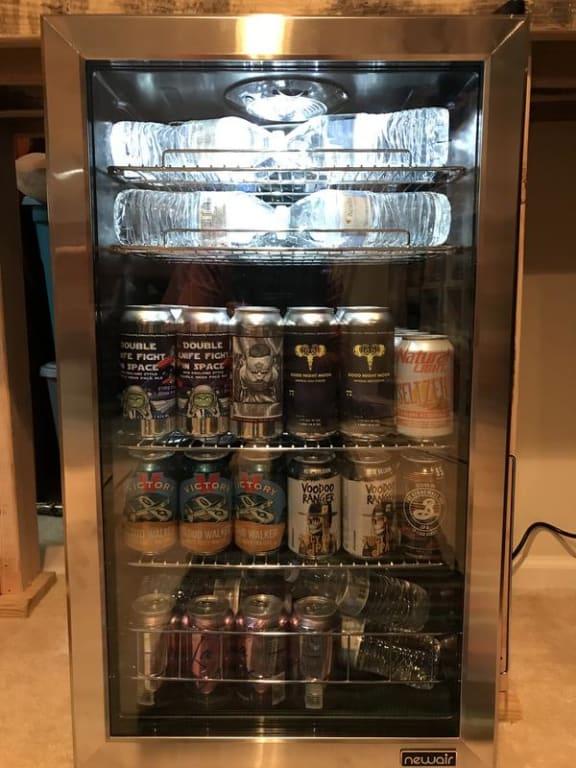 NewAir 126-Can Stainless Steel Beverage Cooler - Sam's Club