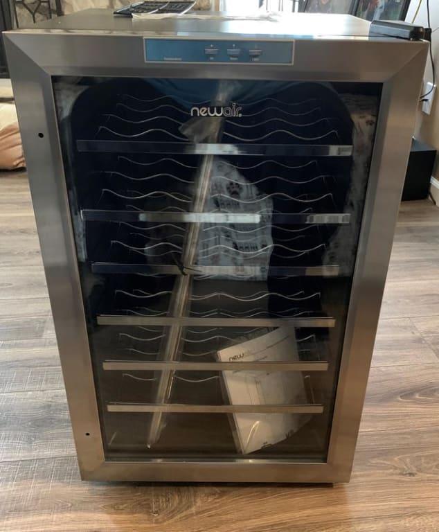 Customer Reviews NewAir® Silent Wine Cooler 28 Bottle Dual Zone in