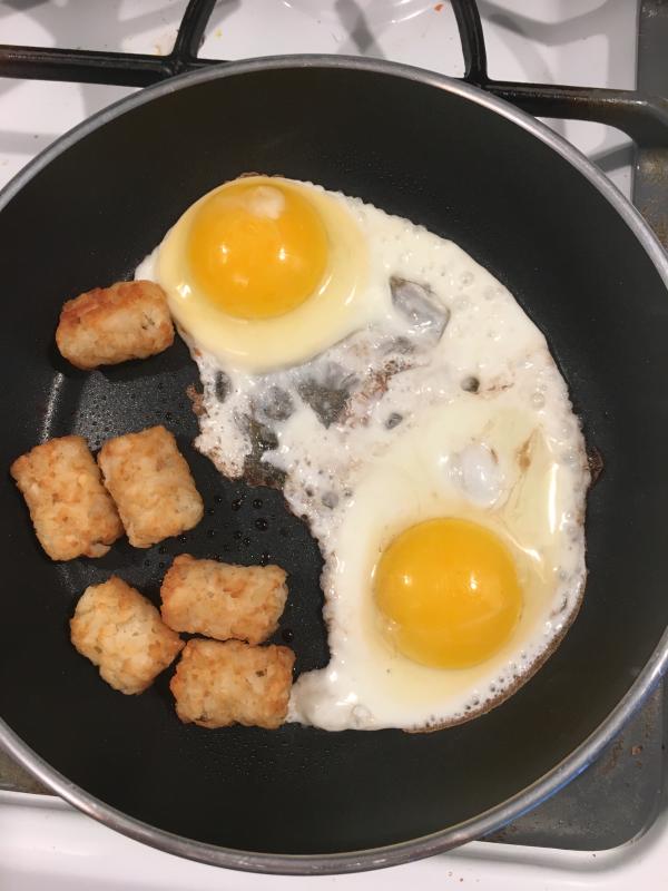 eggs and tots