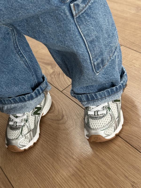 New Balance 740 Toddler Boys' Lace Up Breathable Shoes - White