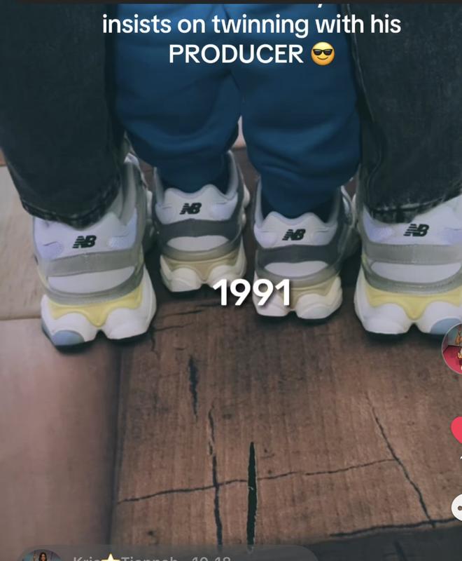 Mimi me twinning with the producer 🤩