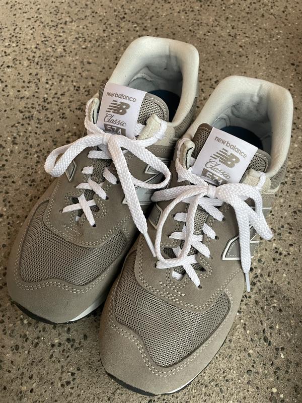 ま*め様 【新品】new balance ニューバランス シューズ 574 ホワ Men's 574 Core Sneakers | Grey With White｜ニューバランス公式通販