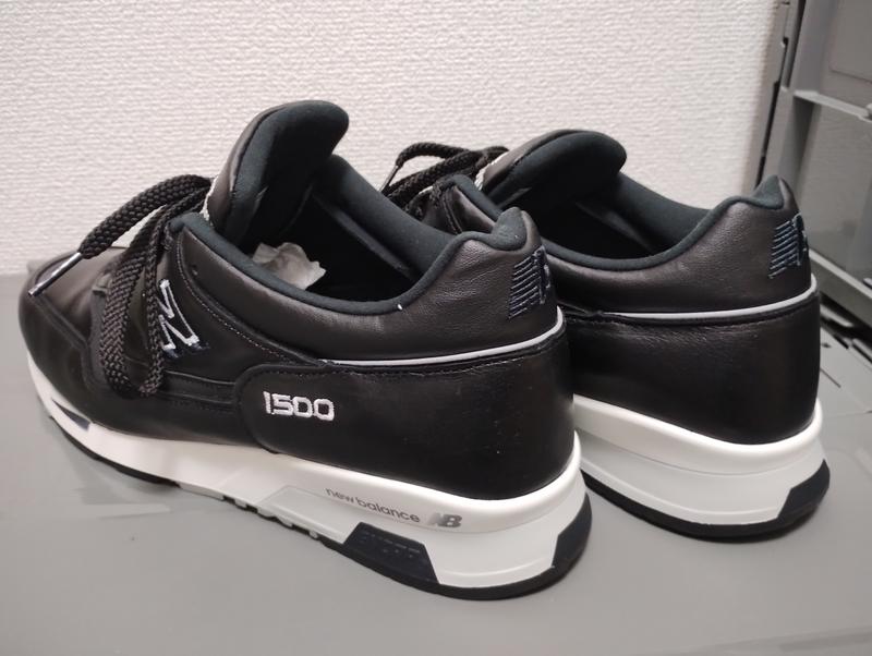 UK製 ニューバランス M1500BK US9 新品 1500シリーズ NEW BALANCE M1500BK BLACK/GREY MADE IN UK