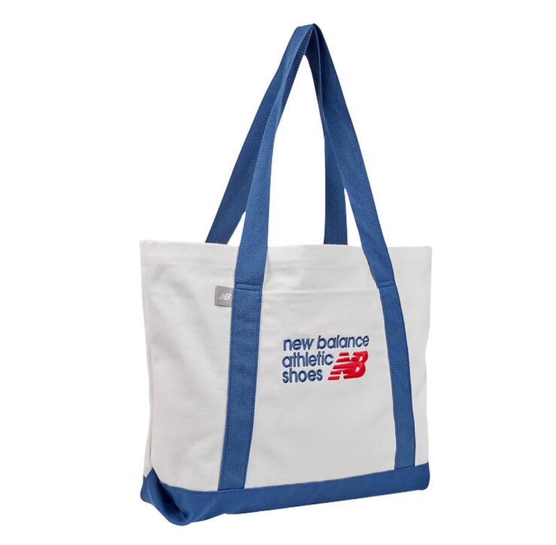 New Balance ニューバランス ESSENTIAL CANVAS TOTE CROSSBAG New Balance Classic Canvas Tote Bag Unisex Bag Sports Casual