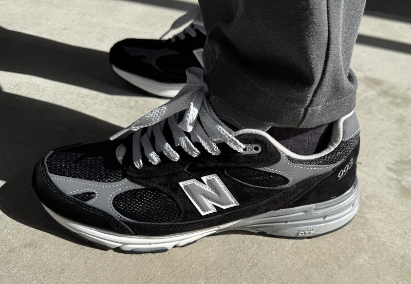 New Balance 993 ブラック/グレー 新品・試着のみ】New Balance 993 ブラック/グレー - メルカリ