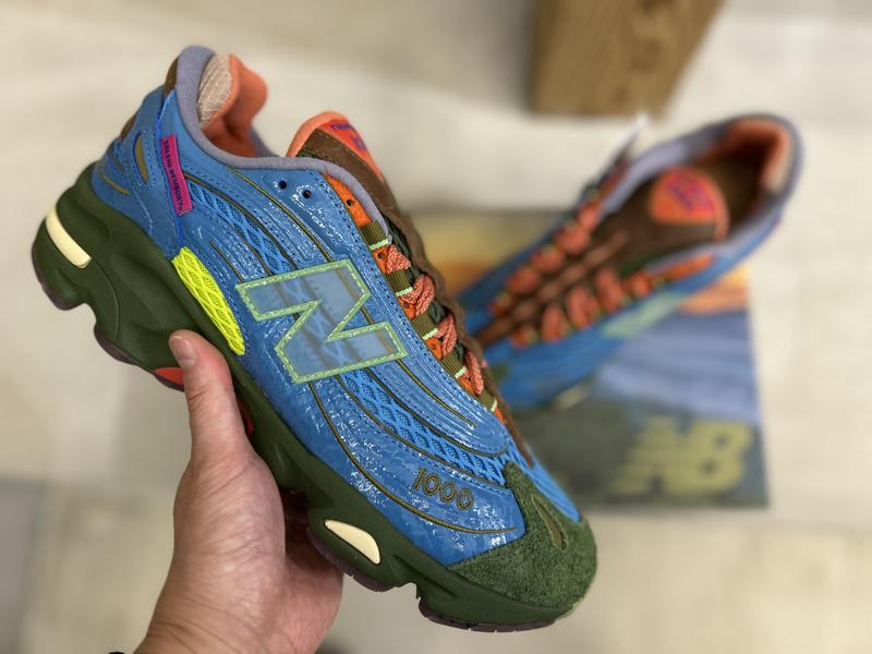 靴 Salehe Bembury x New Balance M1000MB New Balance M1000BM Salehe Bembury BLUE（ニューバランス