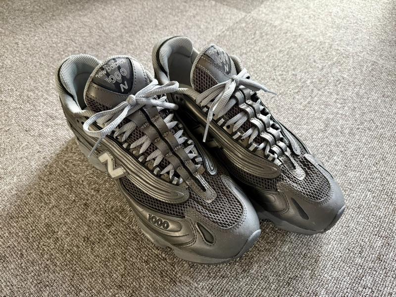 new balance 1000 シルバー/ブラック スニーカー New Balance 海外限定 NEW BALANCE ニューバランス 1000