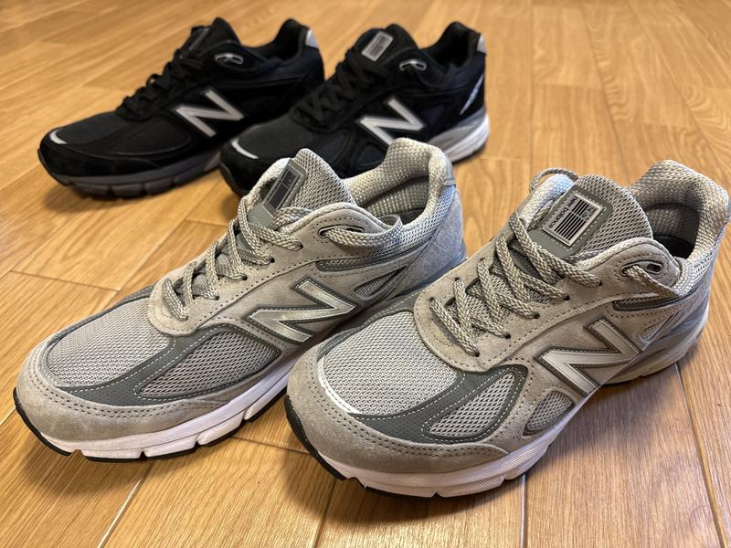 New Balance 990 V 4 グレー 替え紐付き image_New-Balance-990v4-