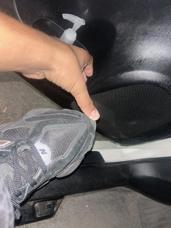 Photo submitted with review of product