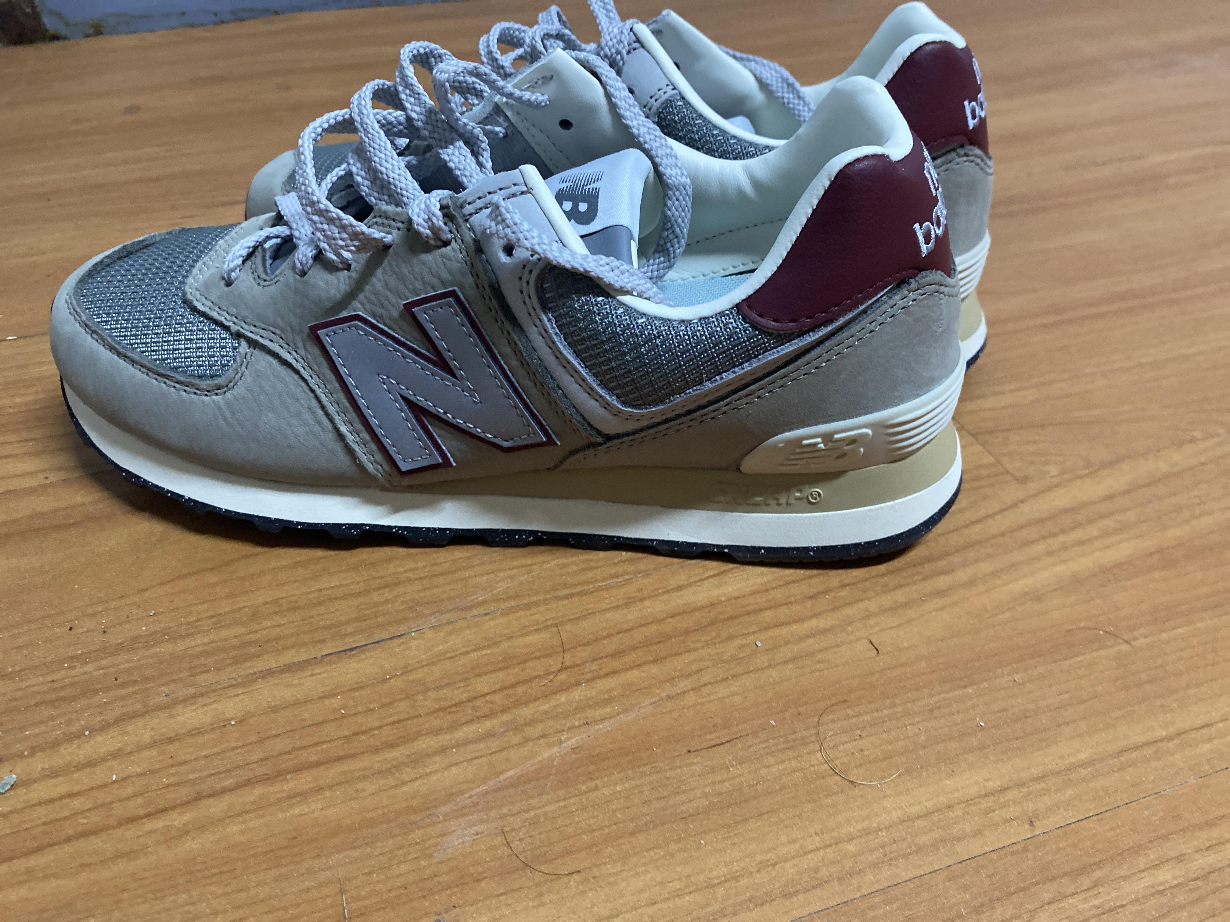 New Balance 574 MC786WB2 Men\'s Tennis Shoe US Size 11 D White Men main image 3
