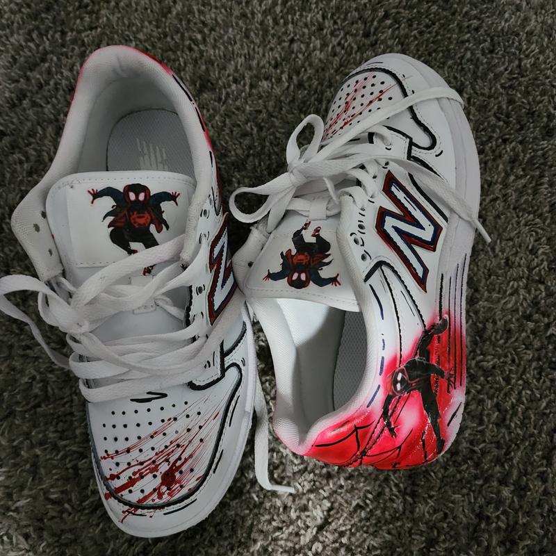 はゆ New Balance 480 Athletic Shoe - Little Kid - Black and White