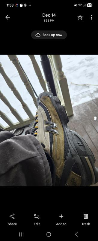 Photo submitted with review of product