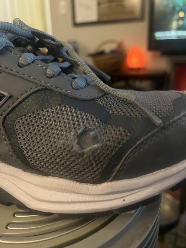 Customer photo for "worst shoes.  worn for less than two months."