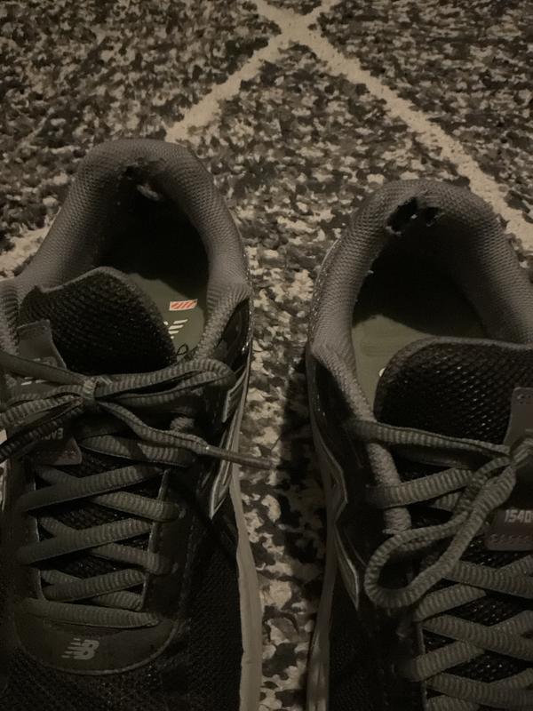Customer photo for "Bad design for heels"
