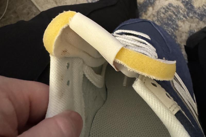 Why isn’t the tongue finished? Looks cheap!