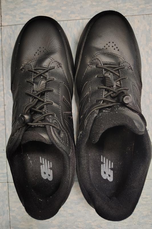 Customer photo for "Not what I'm used to from New Balance"