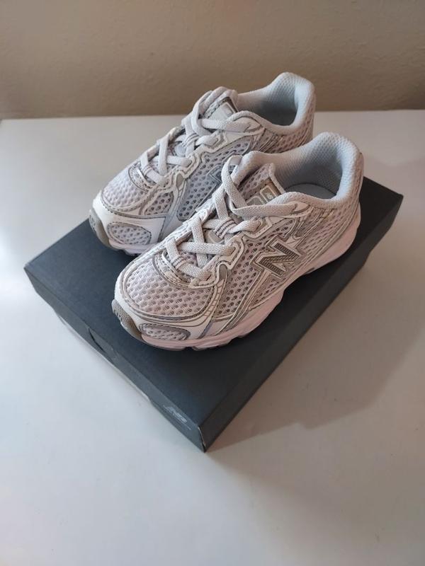 New Balance 740 Toddler Boys' Lace Up Breathable Shoes - White