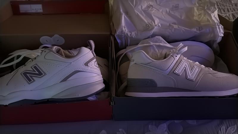 Shoe on the right
