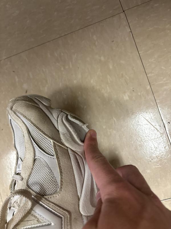 Customer photo for "Torn sole"