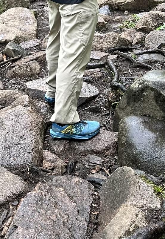 Customer photo for "Trail shoes used for hiking"