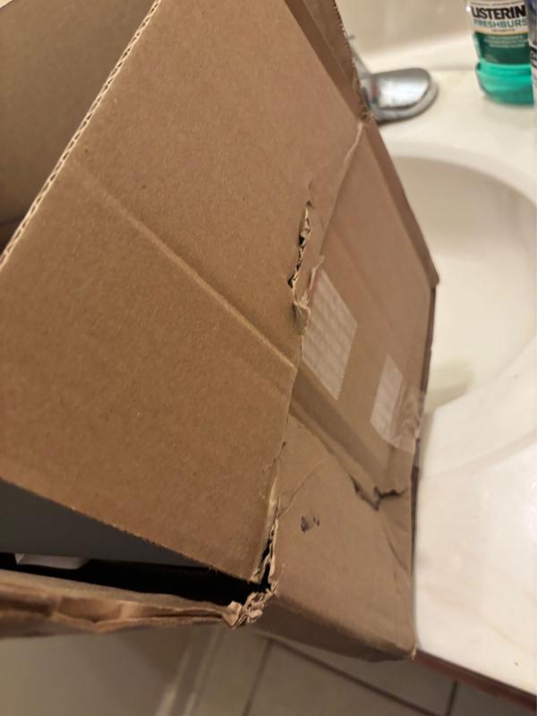 Photo submitted with review of product