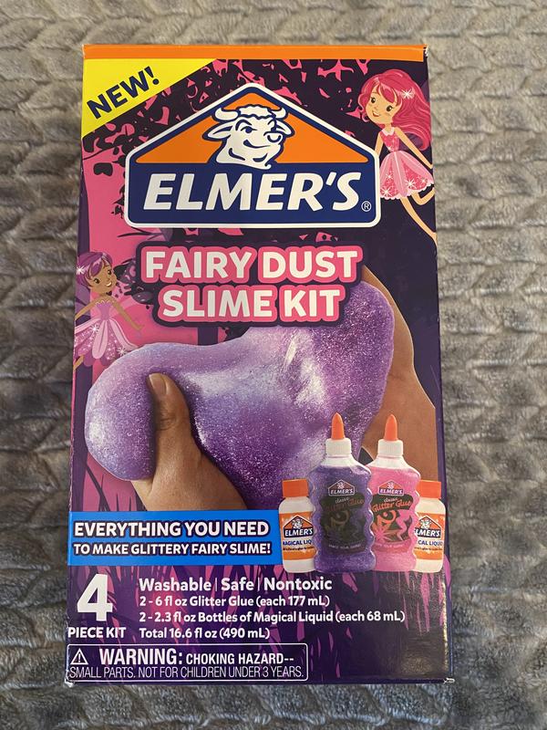 Elmer's 4pk Fairy Dust Slime Kit With Glue & Activator Solution : Target