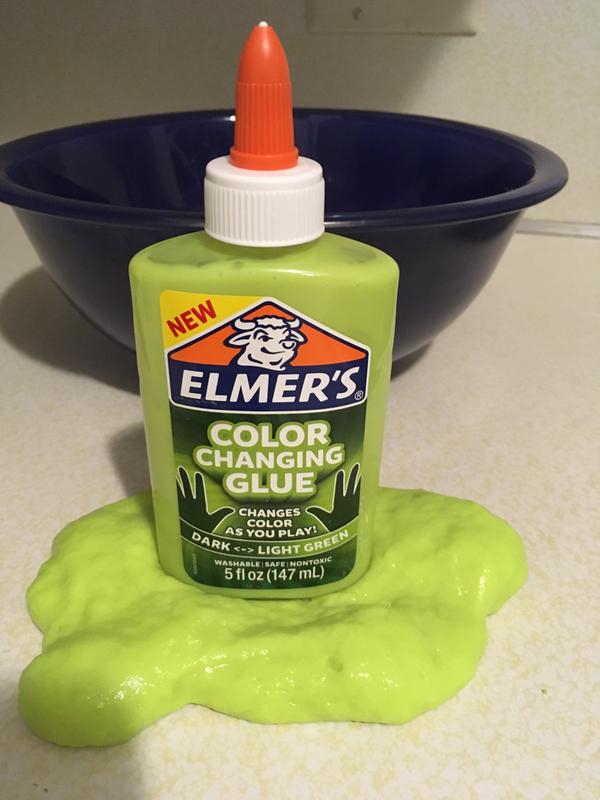 Elmer's Color Changing Dark/Light Green Glue 5oz