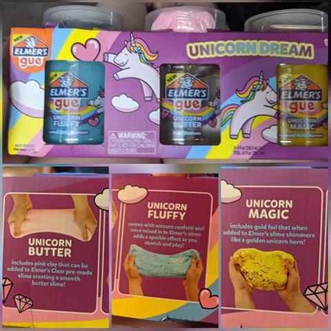 Elmer's Premade Slime with Mix-ins-Unicorn Butter - Creative Minds