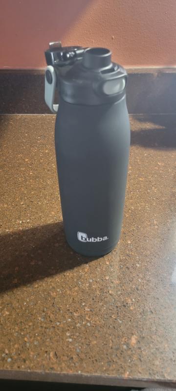 Bubba Radiant Water Bottle, Chug-Lid, Push Button, Stainless Steel, 32 Ounces