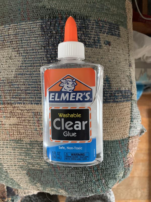 Elmer's Washable Glue, White/Clear