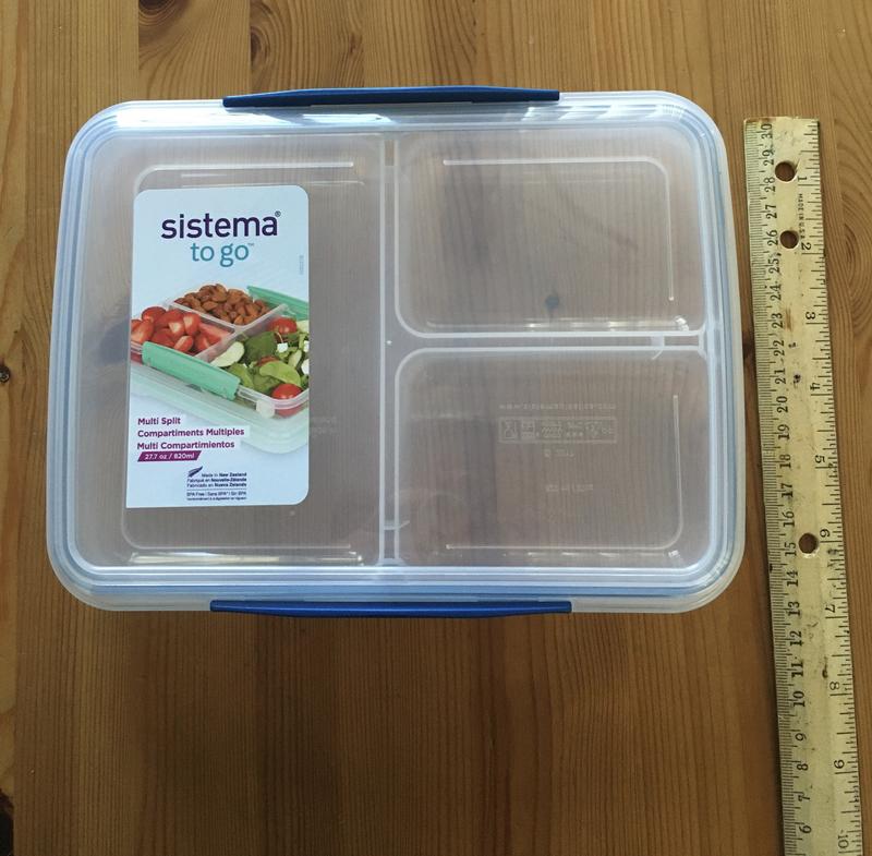 Easy to pack in lunch box or bag