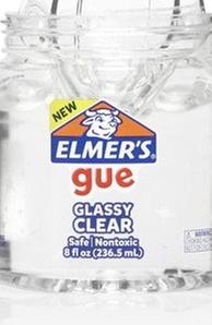 Elmer's Gue Premade Slime - Glassy Clear Unscented Slime, 8 oz
