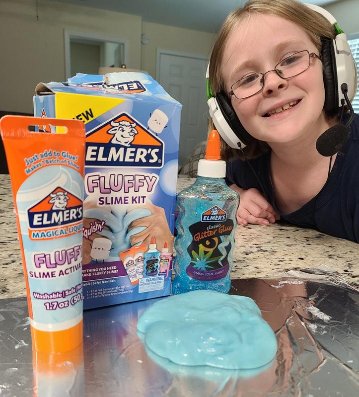 Elmer's Butter Slime Kit, Includes Elmer's Glow in the Dark Glue, Elmer's  Glitter Glue, Elmer's Butter Slime Activator, 4 Count 