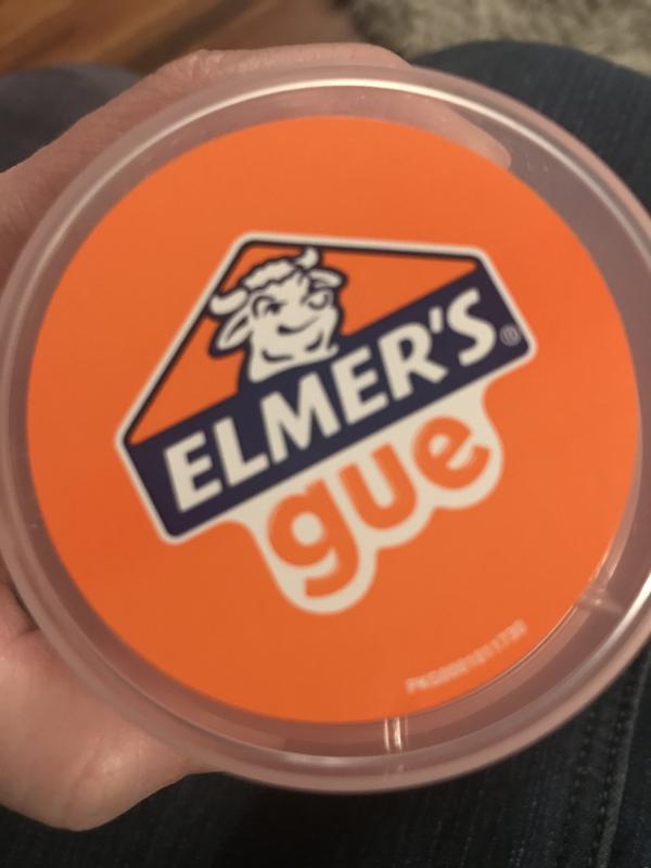 Elmer's Gue Premade Slime, Glassy Clear, 8 oz