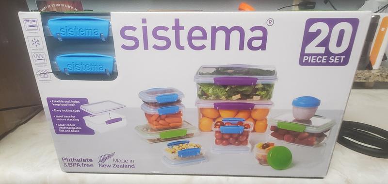 Sistema KLIP IT Accents Collection 20-pc. Food Storage & Meal Prep