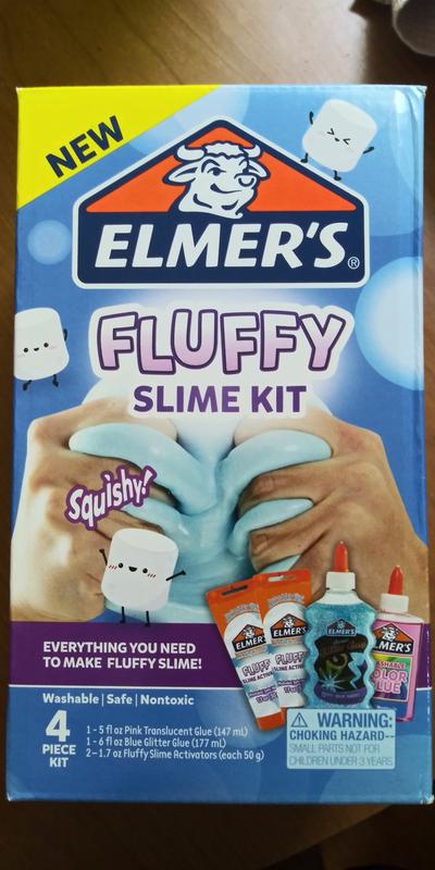 Elmer's Fluffy Slime Kit Review 