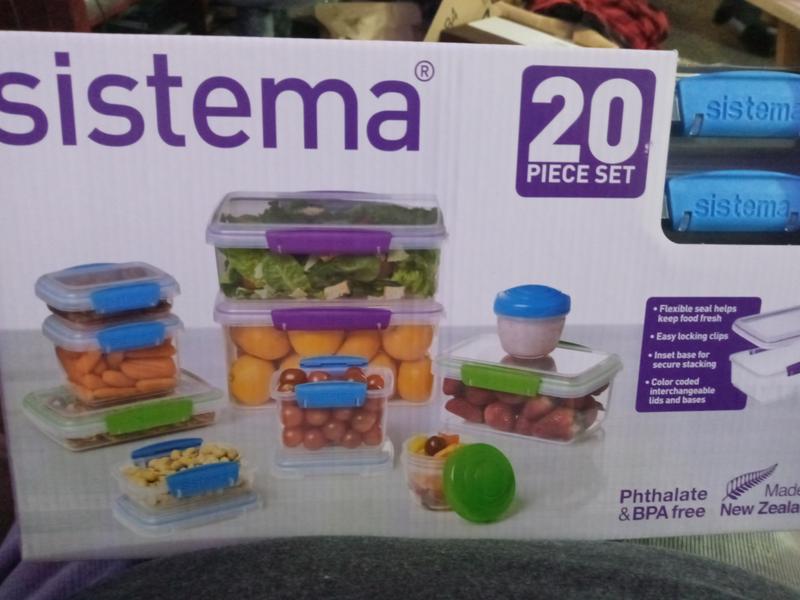 Sistema KLIP IT Accents Collection 20-pc. Food Storage & Meal Prep