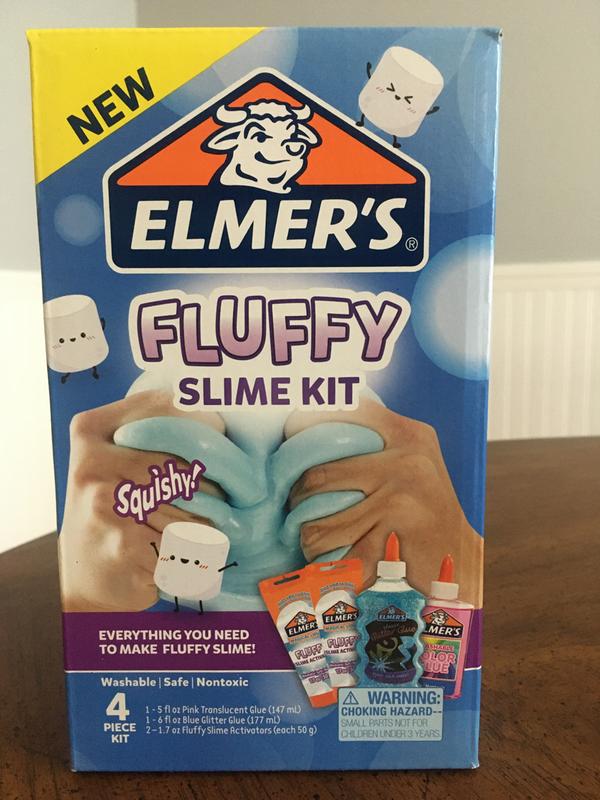 Elmer's 4 pack Fairy Dust Slime Kit with Glue & Activator Solution